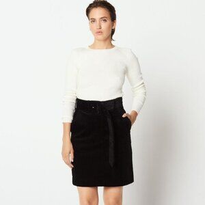 Sandro Corduroy Mini Skirt